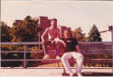 Michael Kirwan with John Maccio, Coney Island, 1984