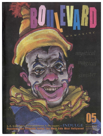 September-October 2005 Boulevard Magazine Cover Harlequin Dwarf by Michael Kirwan